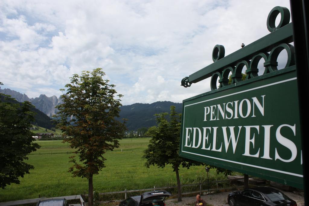 Pension Edelweiss Appartement Wimmer Gosau Exterior foto